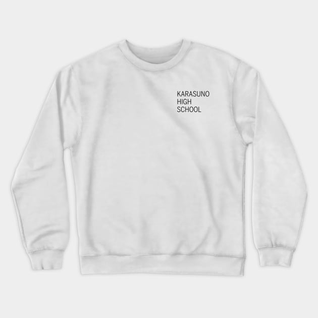 Karasuno Practice Shirt Design Crewneck Sweatshirt by Teeworthy Designs